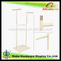factory new cheap metal coat hanger stand/garment clothing display stand